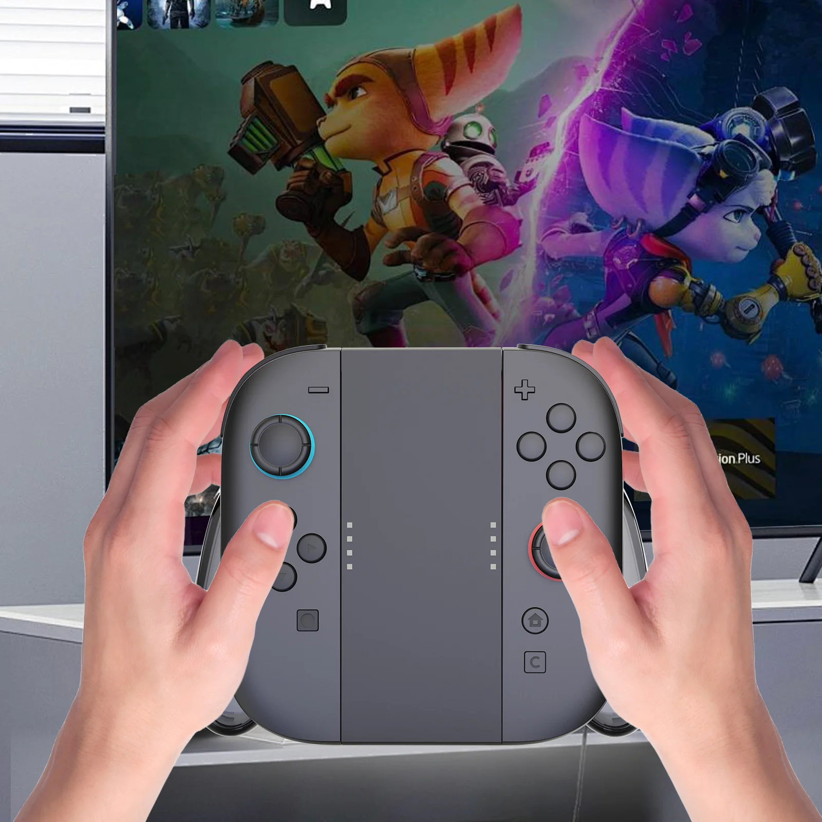NS2 Charging Grip with Rear Buttons for Nintendo Switch 2 Joycon 2 - Gallery Image 5
