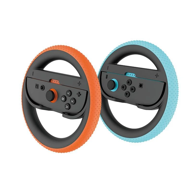 Steering Wheels 2 Pack Universal Racing Wheel Accessories Anti-slip Silicone Grip for Nintendo Switch 2 New Gen