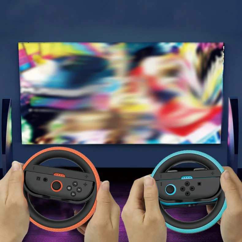 Steering Wheels 2 Pack Universal Racing Wheel Accessories Anti-slip Silicone Grip for Nintendo Switch 2 New Gen - Gallery Image 4