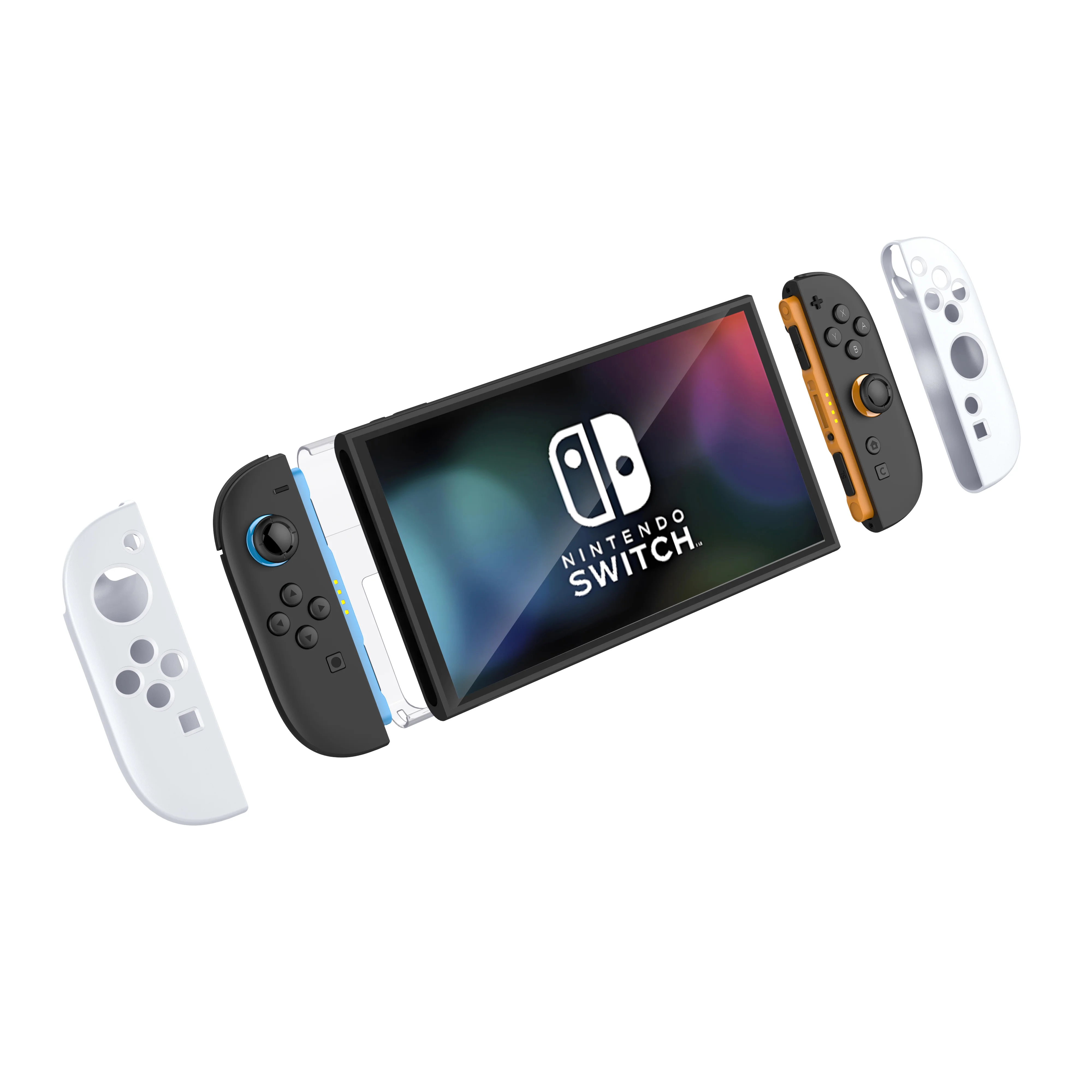 Switch 2 Case Accessories NS2 Switch 2 TPU PC Case Protective for Nintendo Switch 2 Joycon - Gallery Image 3