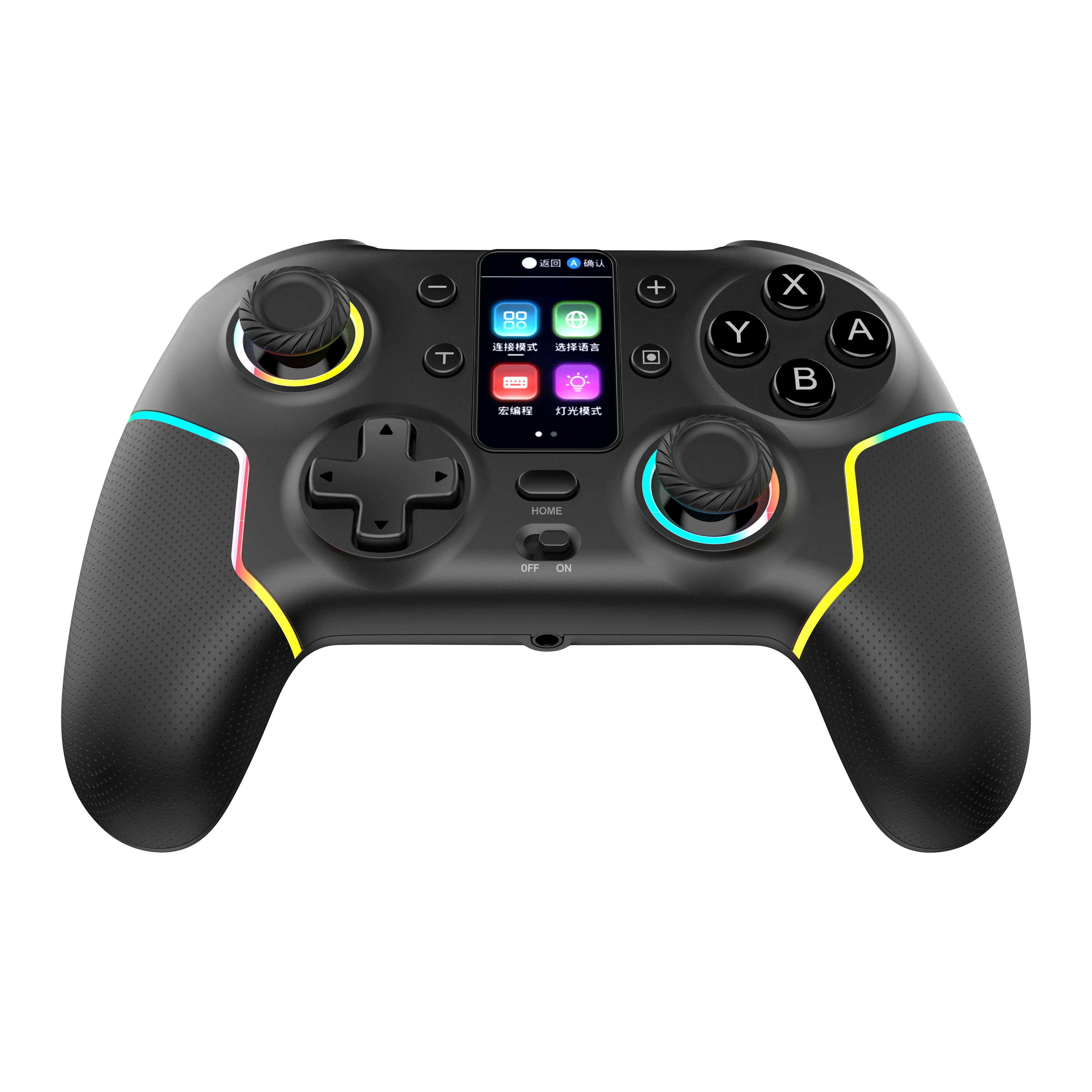 Wireless Gaming Controller Gyro Sensor Vibration Turbo Macro Gamepad for Nintendo Lite OLED Android IOS PC - Gallery Image 3