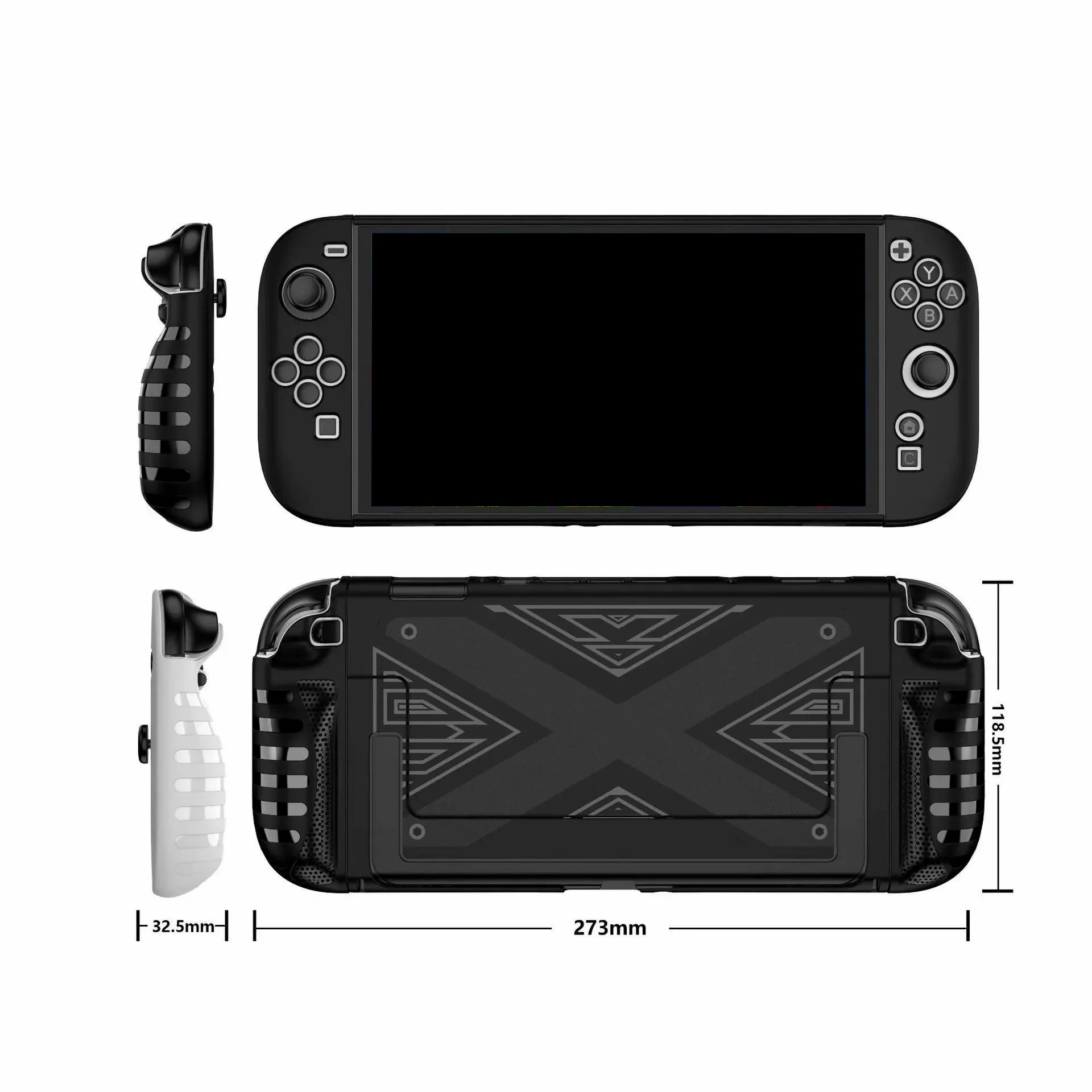 NS2 2 TPU Soft Protective Case Enhanced Grip With Anti-slip Texture for Nintendo 2 Joycon 2 - SKU Option 1