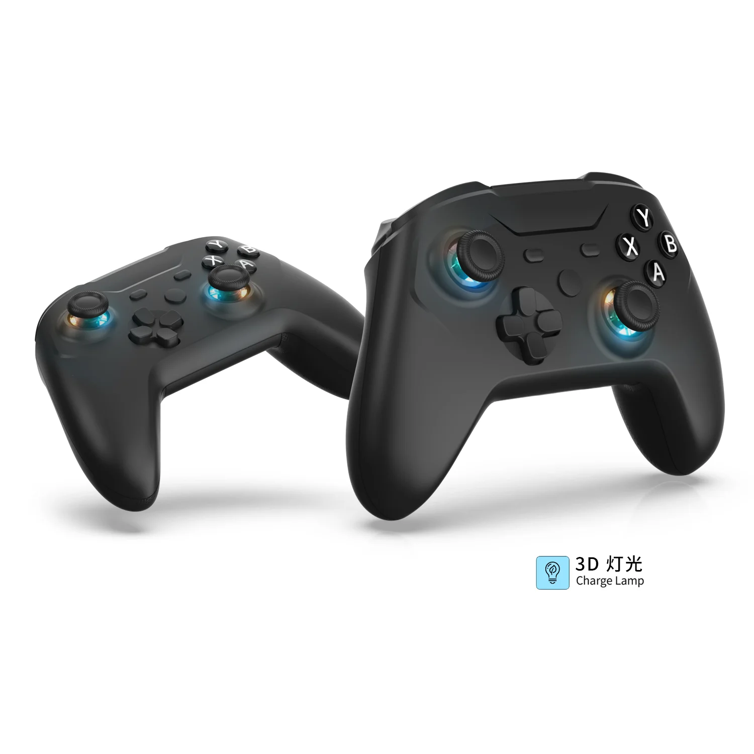 Pro Controller Hall Effect Joystick No Dfriting Dual Vibration Remappable Rear Buttons Gyro for Nintendo - SKU Option 1