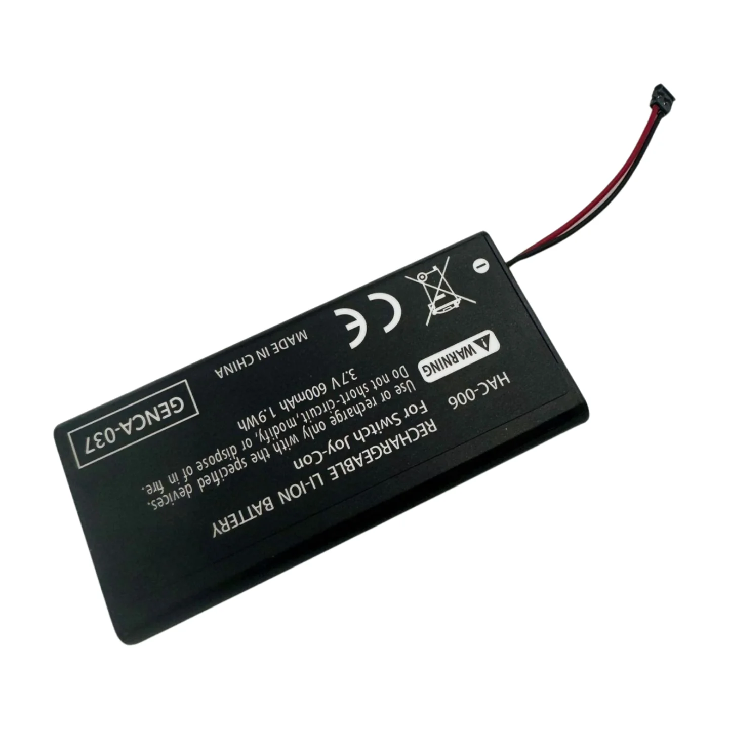 Replacement Battery for HAC-006 Nintendo Switch Joncon Controller 600mAh - Gallery Image 2