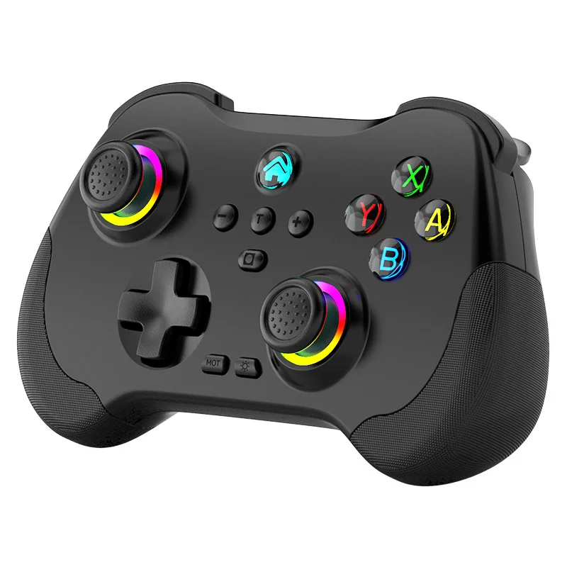 Hall Effect Joystick Wireless BT Pro Controller Gamepad Manette Vibration Sensor for Nintendo OLED PC
