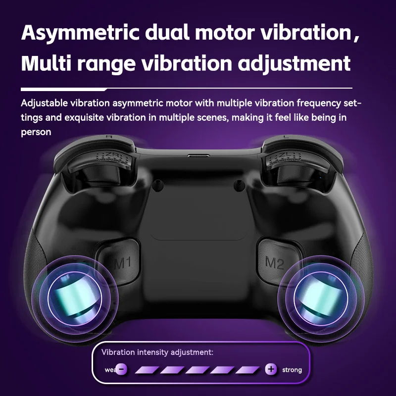 Hall Effect Joystick Wireless BT Pro Controller Gamepad Manette Vibration Sensor for Nintendo OLED PC - Gallery Image 2
