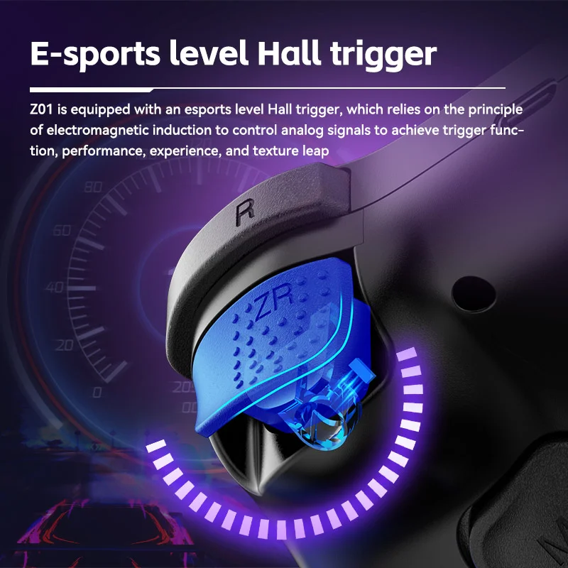 Hall Effect Joystick Wireless BT Pro Controller Gamepad Manette Vibration Sensor for Nintendo OLED PC - Gallery Image 5
