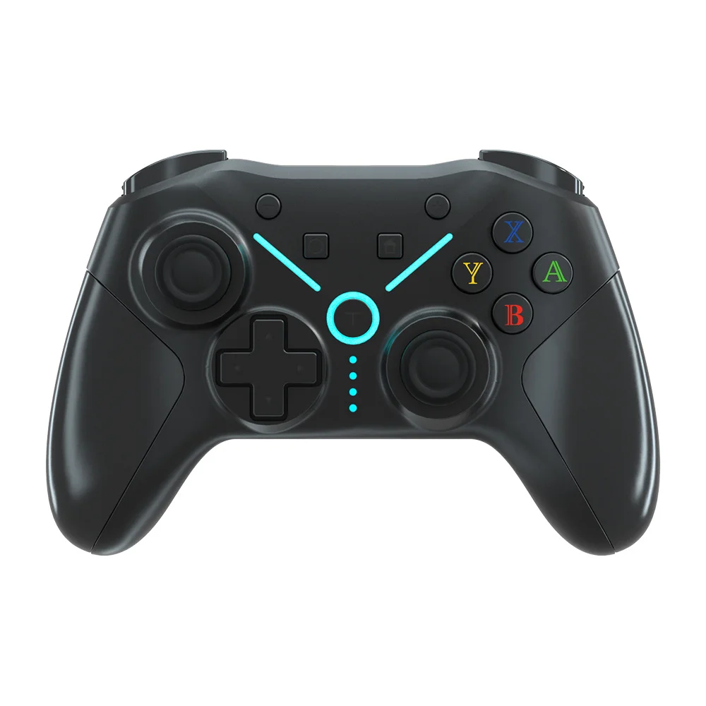 Controller Wireless Console Pro Gamepad Controles De Vibration Motion Sensor RGB Light for Nintendo OLED - Gallery Image 3