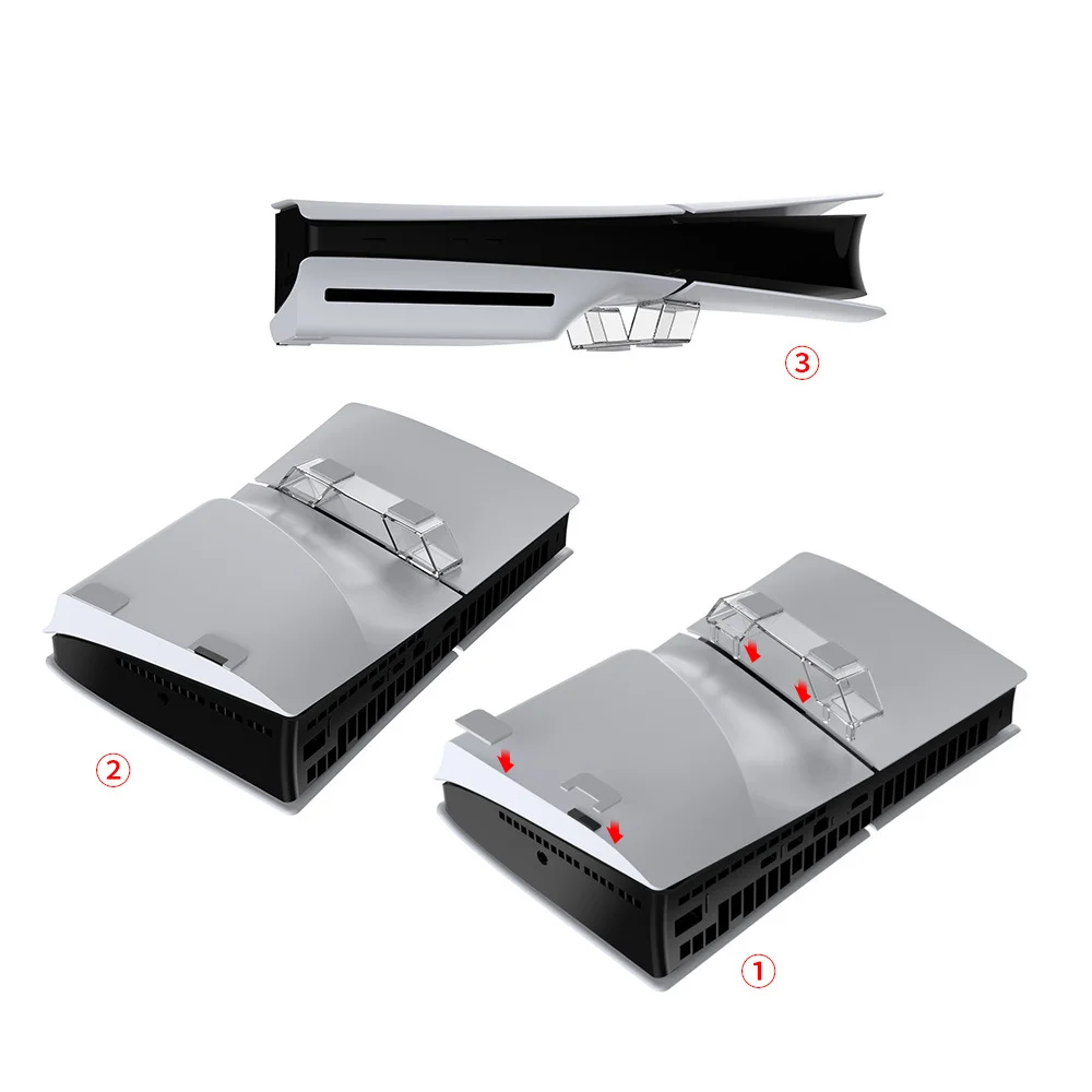 Ps5 /Ps5 Slim Console Holder Transparent Acrylic Bracket Console Holder Easy Digital for