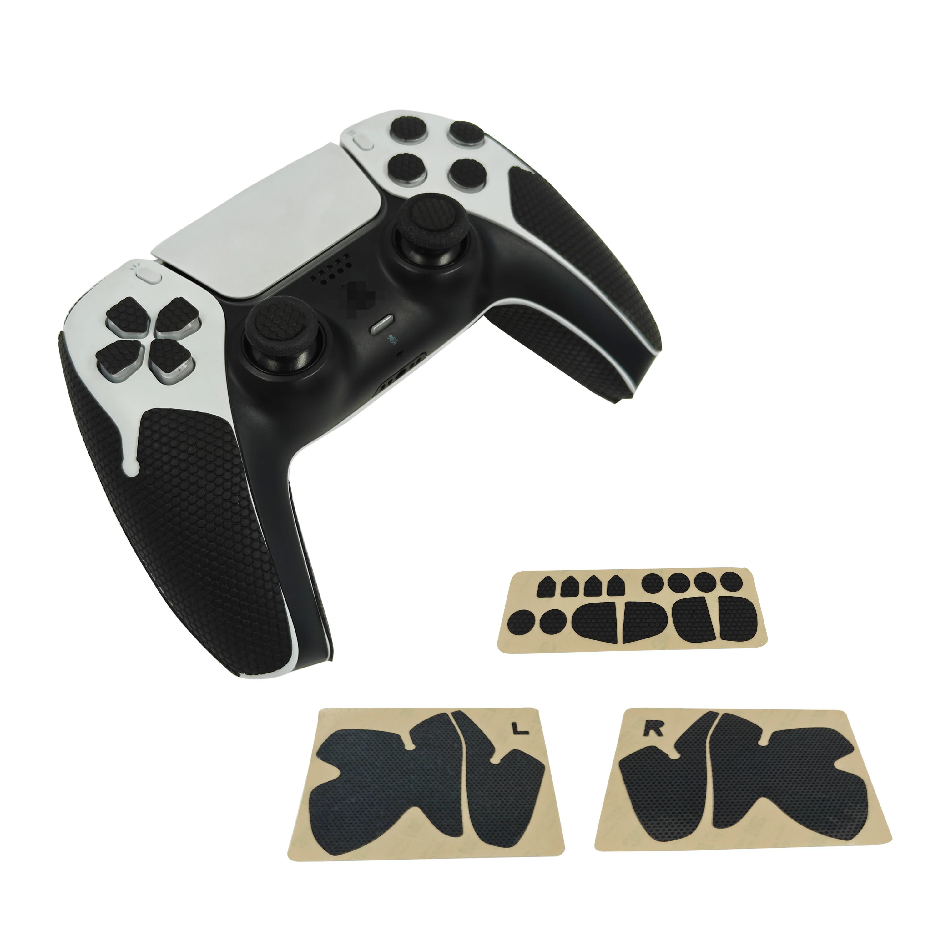 Sweat-Absorbent Textured Anti-Slip Controller Grip Tape Kit for PS5 DualSense