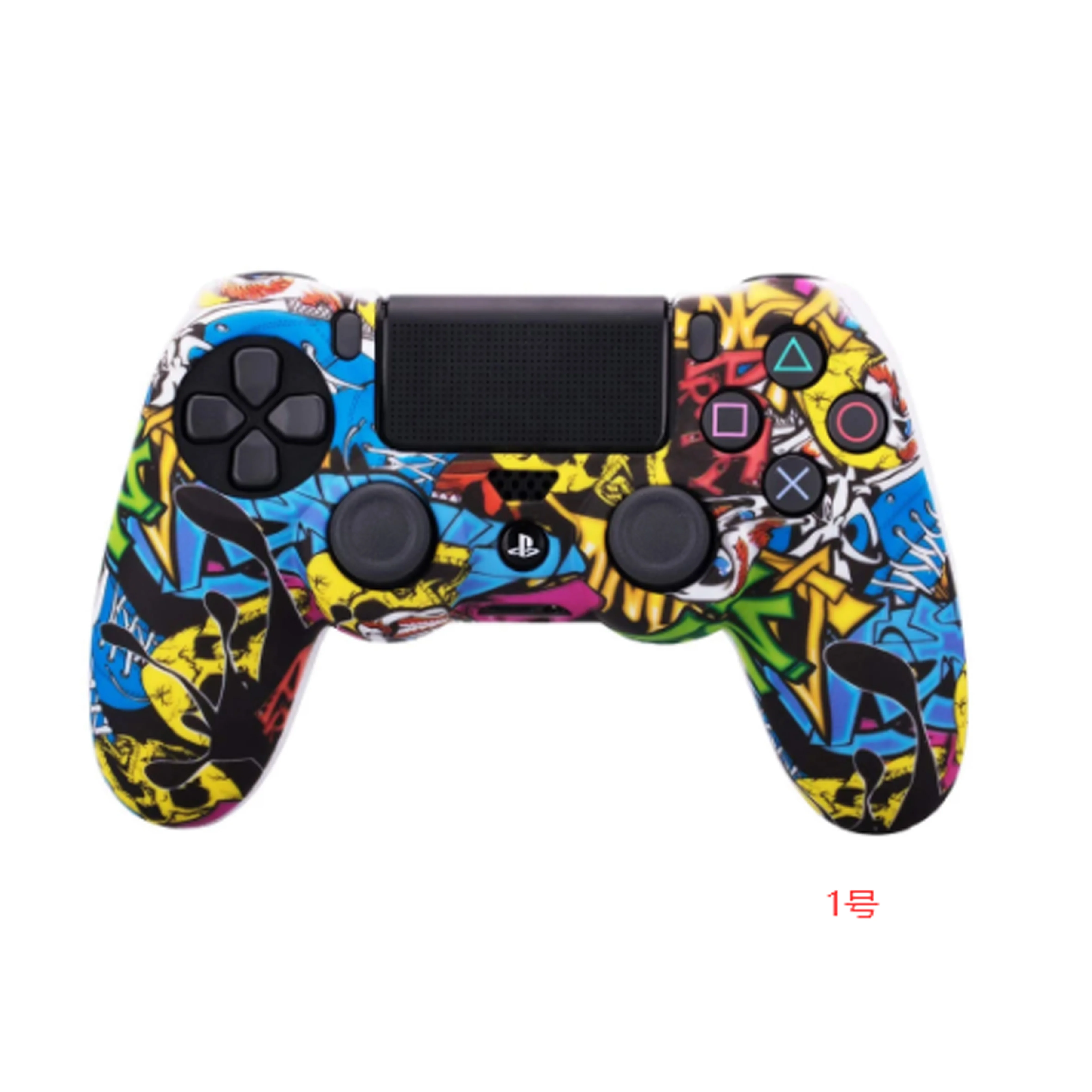 Soft Matte Non-Slip Protective Silicone Cover Sleeve for PS5 / PS4 Controller - SKU Option 1