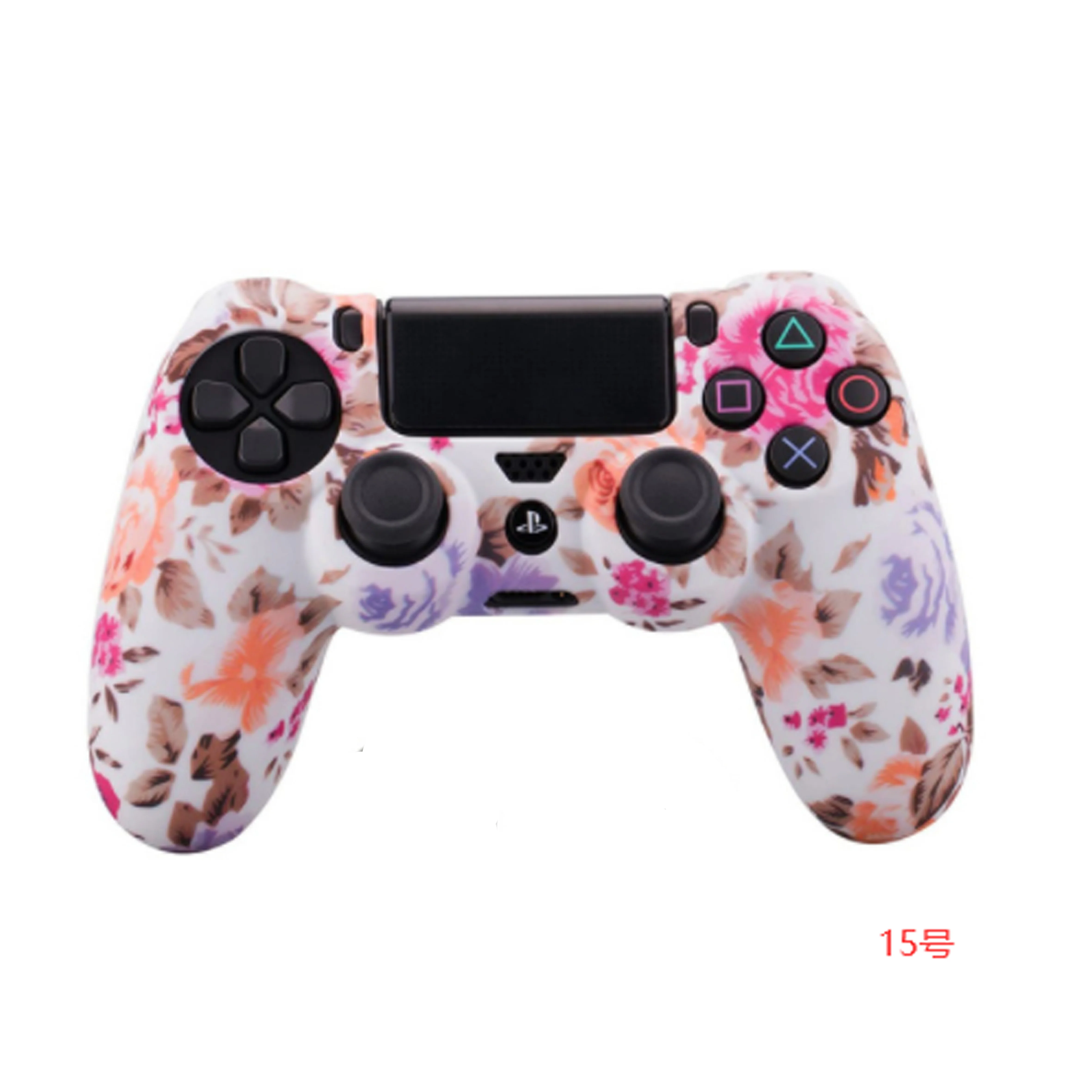 Soft Matte Non-Slip Protective Silicone Cover Sleeve for PS5 / PS4 Controller - SKU Option 7