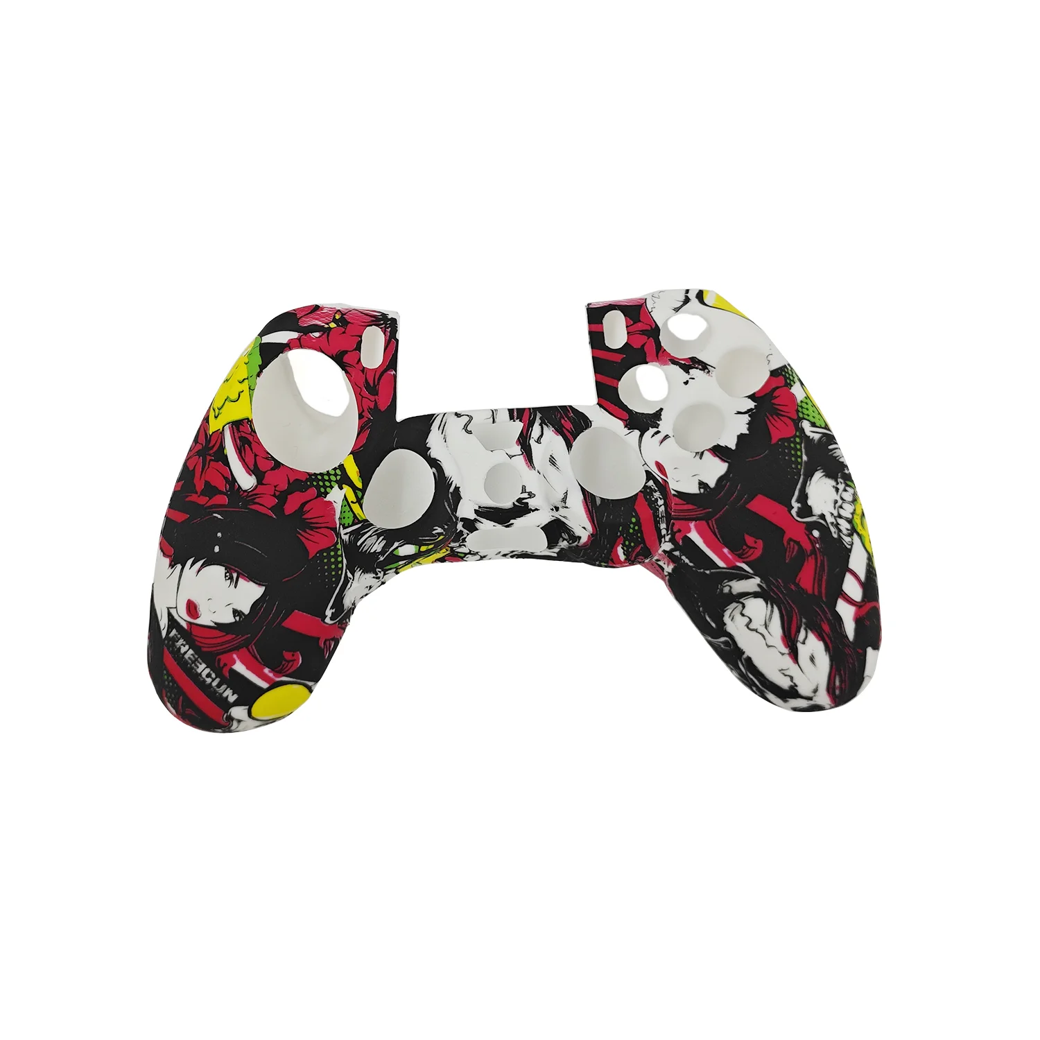 Hydro-Dipped Camo Water Transfer Print Silicone Skin for PS5 / PS4 Controller - SKU Option 1
