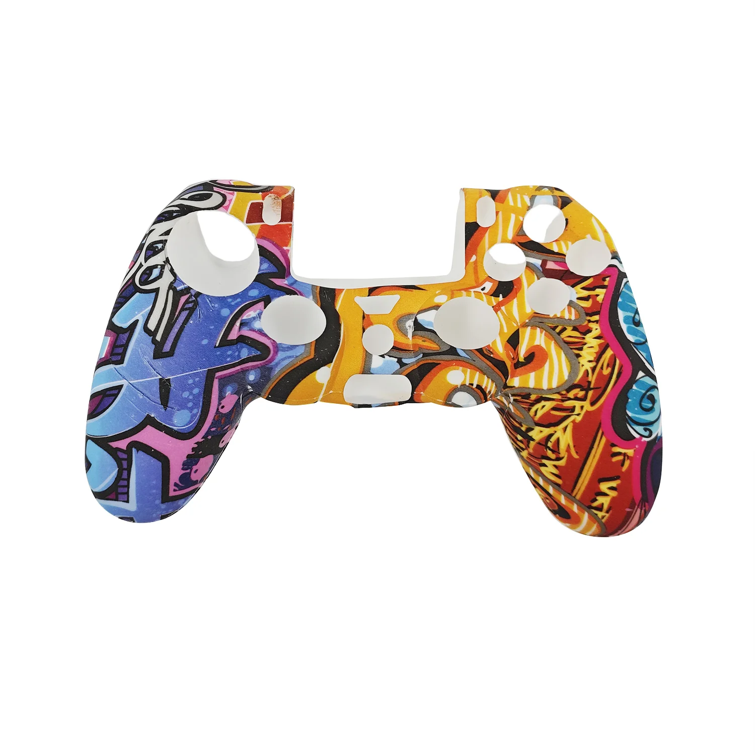 Hydro-Dipped Camo Water Transfer Print Silicone Skin for PS5 / PS4 Controller - SKU Option 4