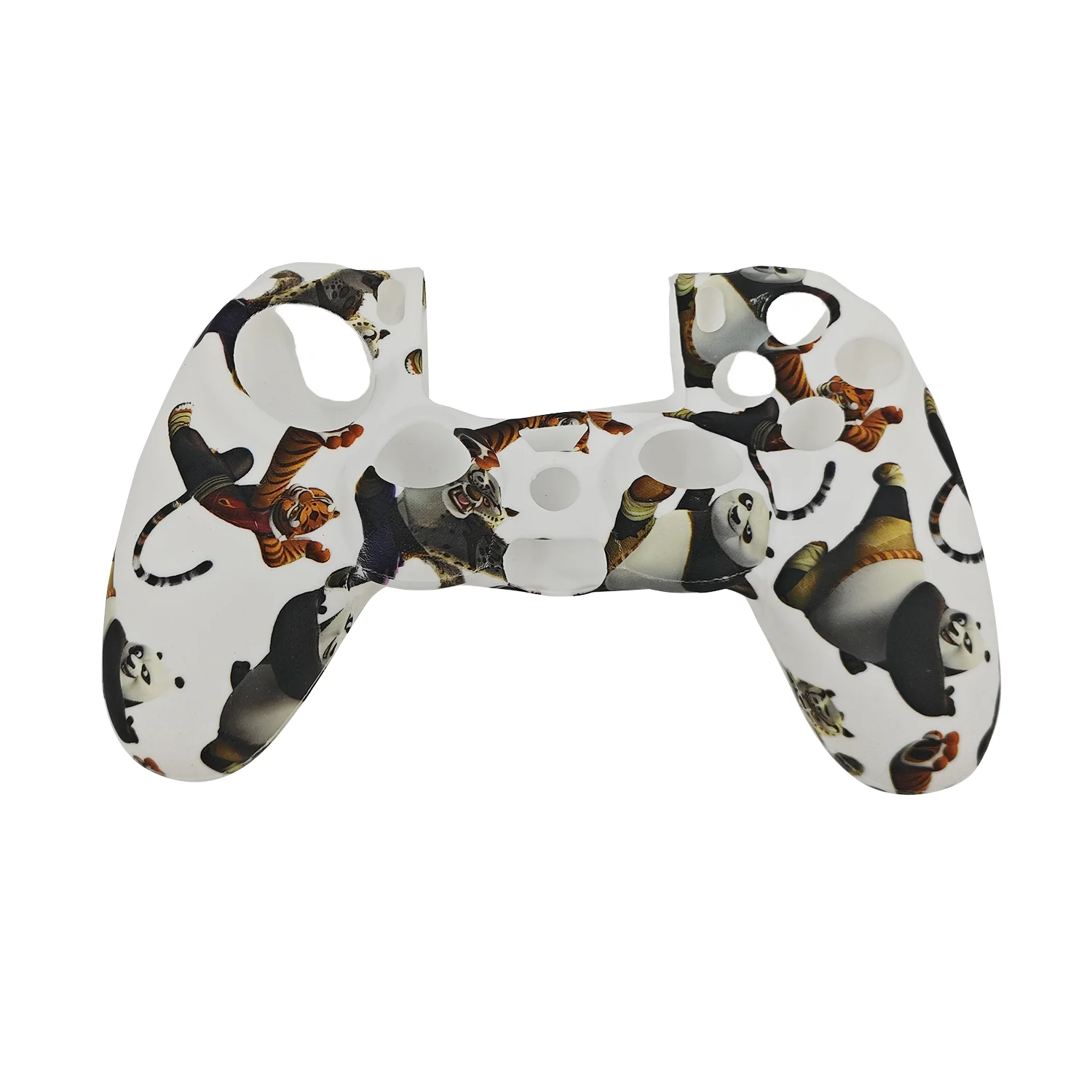 Hydro-Dipped Camo Water Transfer Print Silicone Skin for PS5 / PS4 Controller - SKU Option 6