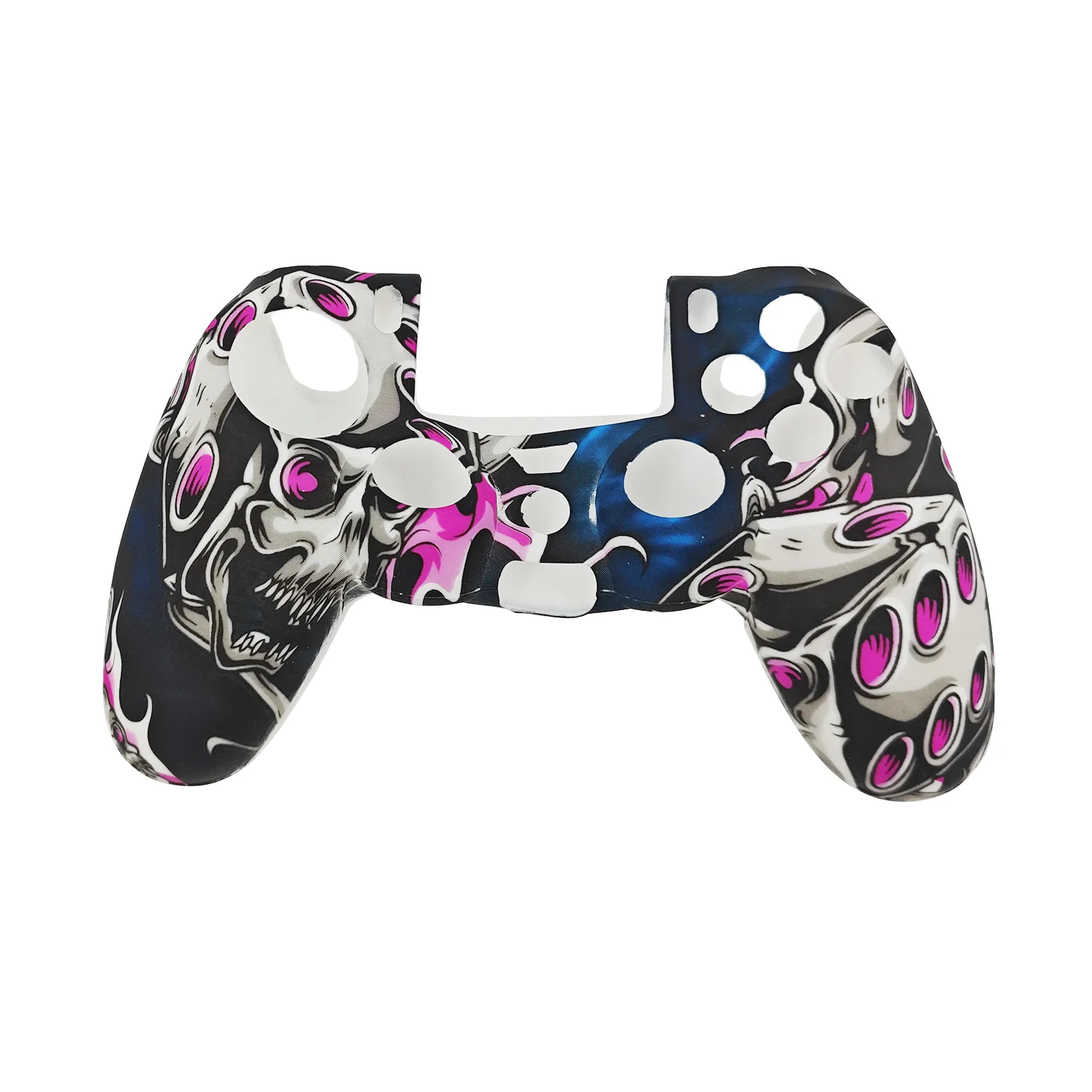 Hydro-Dipped Camo Water Transfer Print Silicone Skin for PS5 / PS4 Controller - SKU Option 7