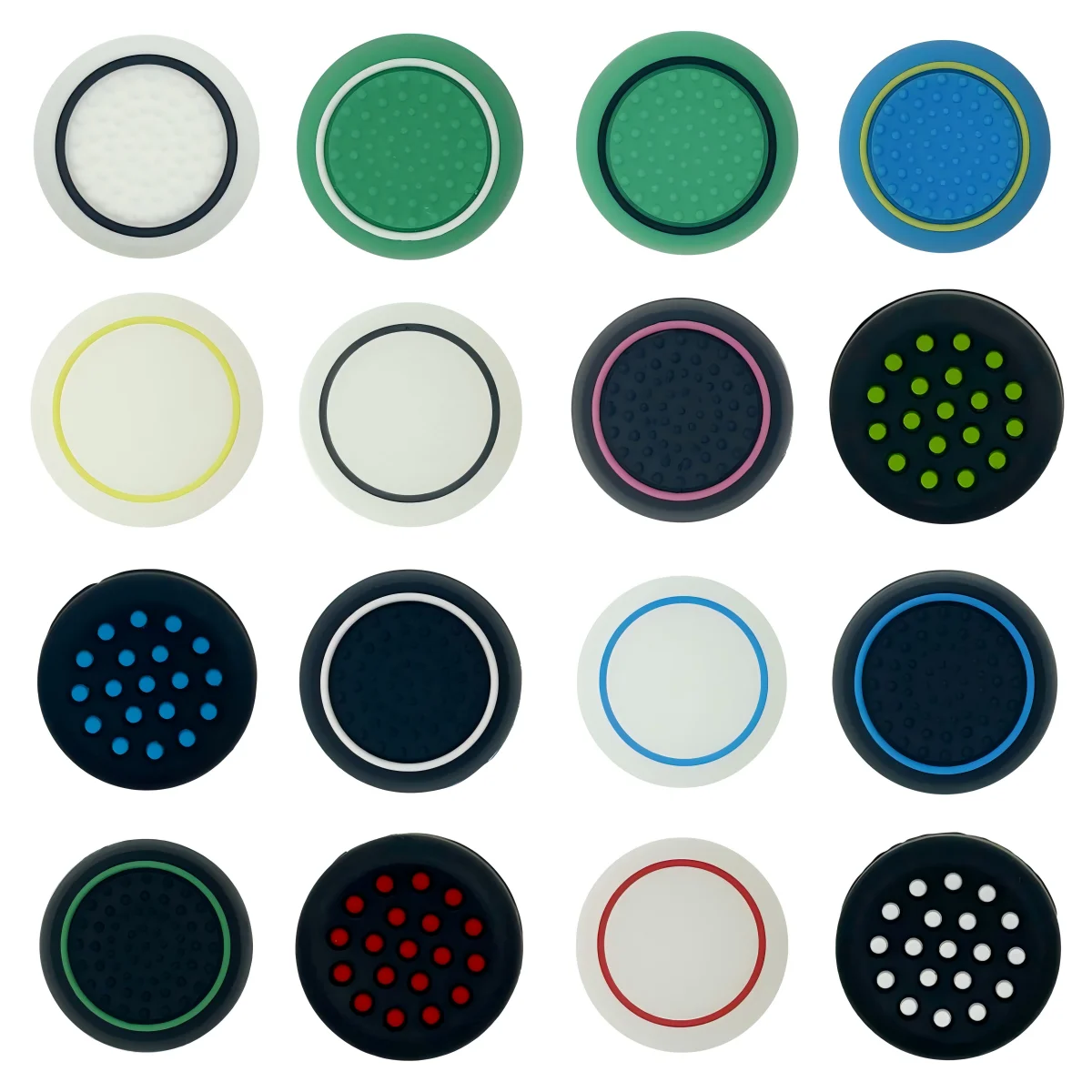 Granular Anti-Slip Texture Silicone Analog Thumbstick Caps