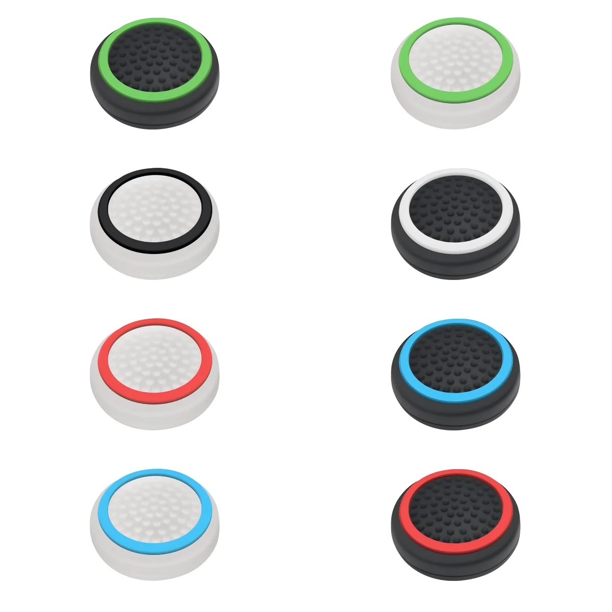 Granular Anti-Slip Texture Silicone Analog Thumbstick Caps - Gallery Image 2