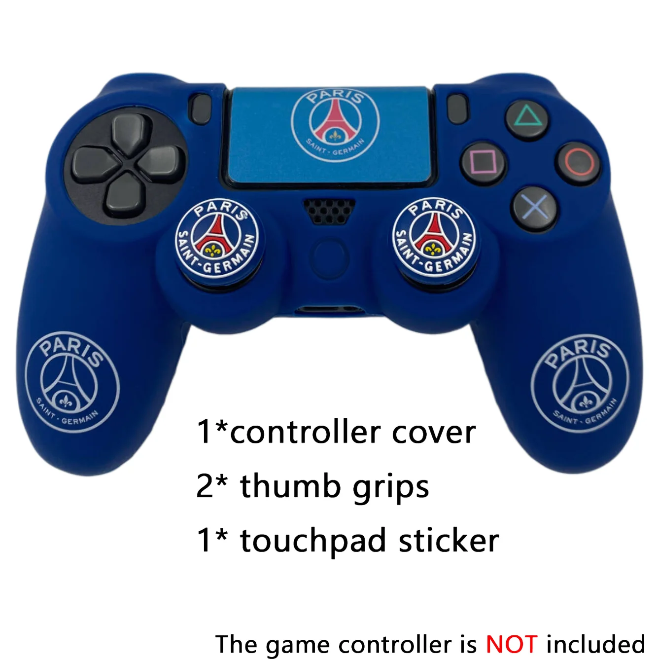 Sports Team Football Themed Anti-Slip Silicone Cover for PS5 / PS4 Controller - SKU Option 5