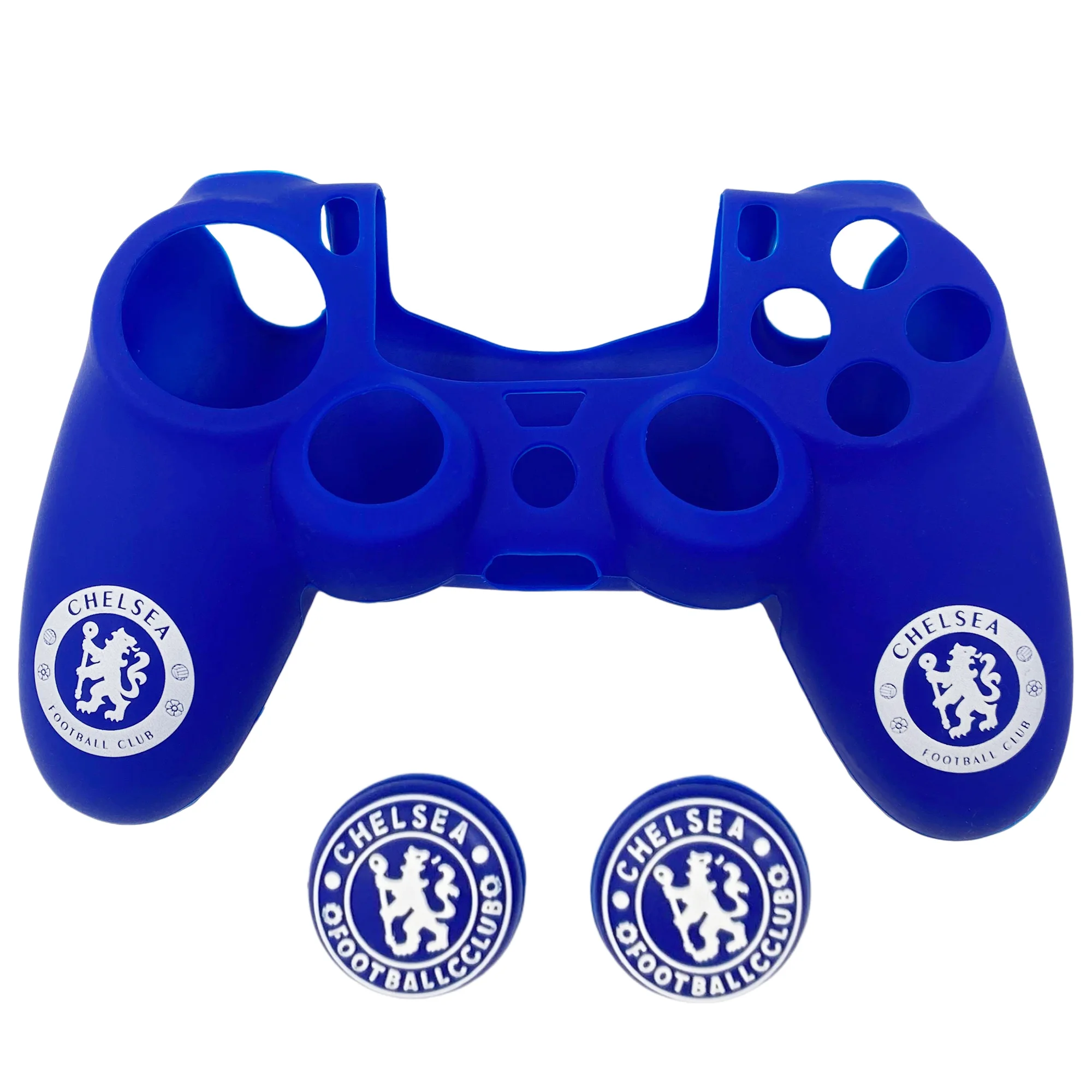 Sports Team Football Themed Anti-Slip Silicone Cover for PS5 / PS4 Controller - SKU Option 8