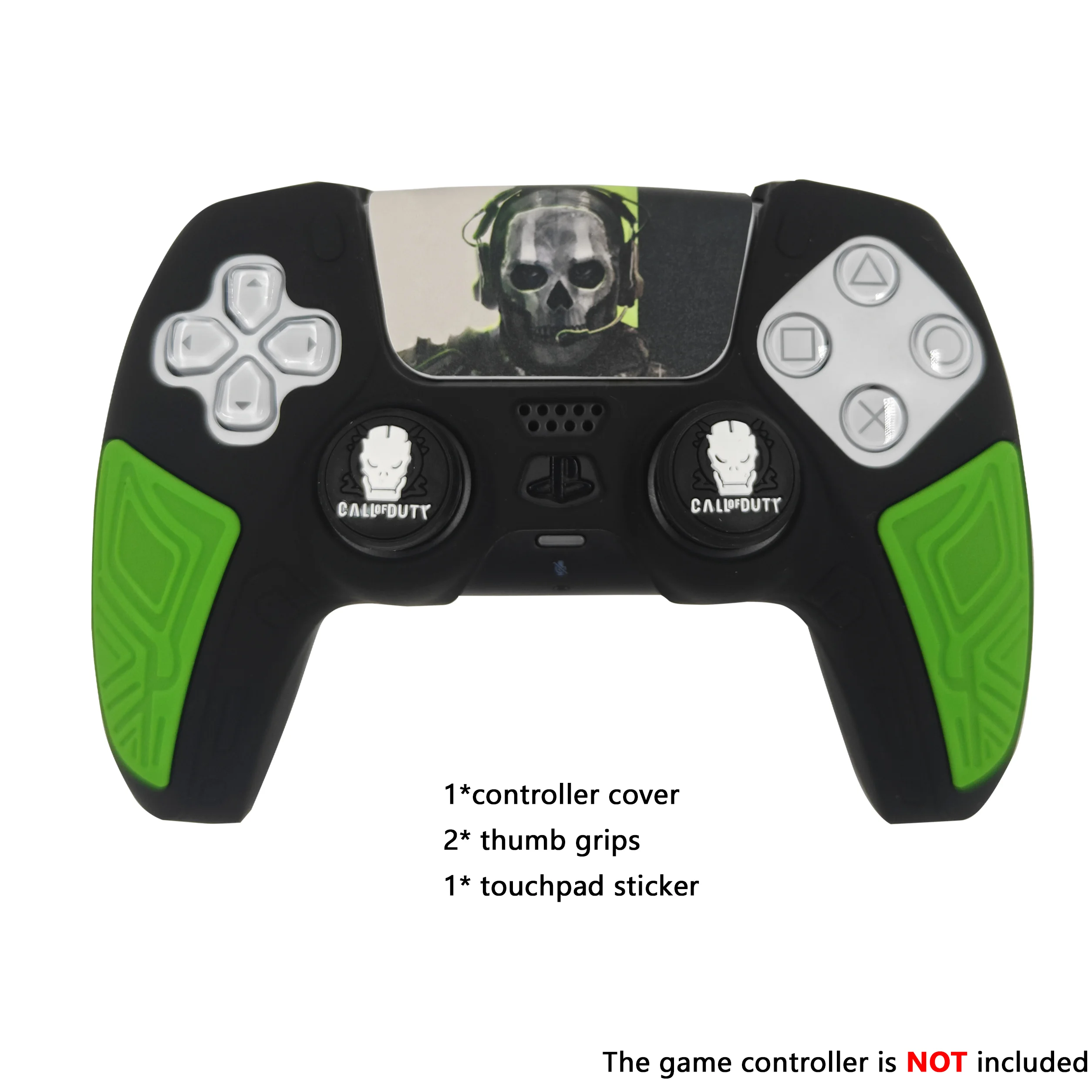 Sports Team Football Themed Anti-Slip Silicone Cover for PS5 / PS4 Controller - Gallery Image 2