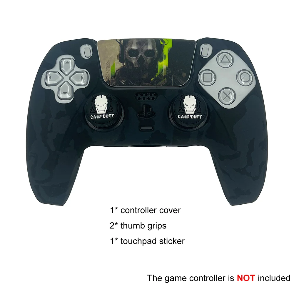 Sports Team Football Themed Anti-Slip Silicone Cover for PS5 / PS4 Controller - Gallery Image 5