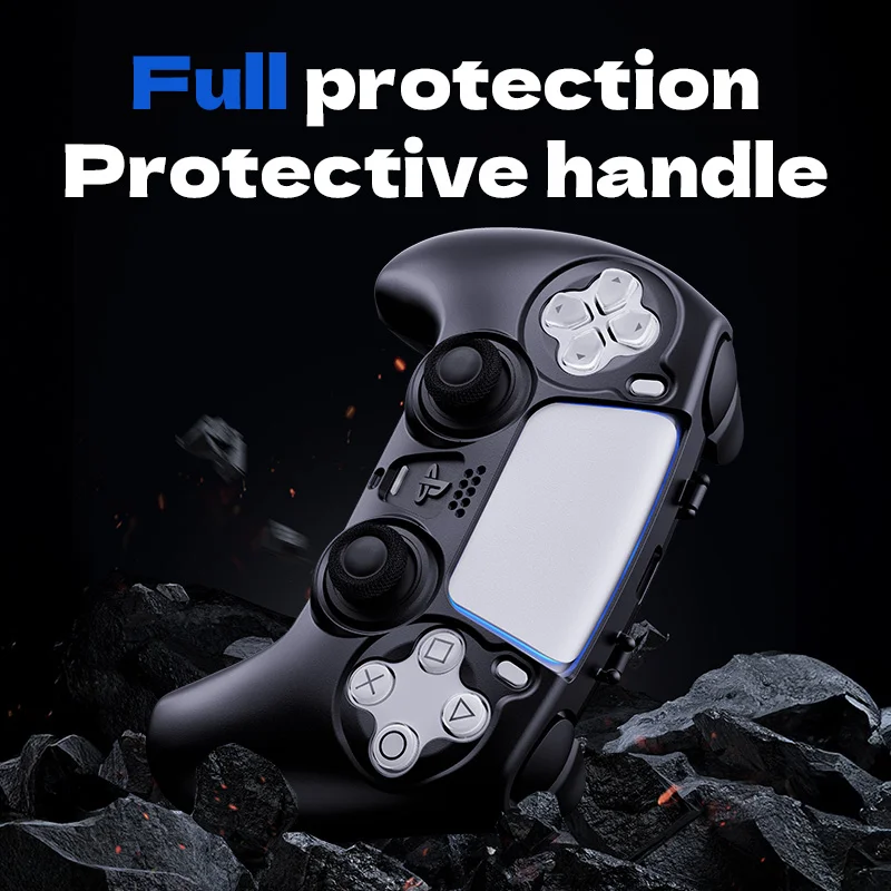 Controller Hard Shell Protective Case with Anti-slip Grip for Dualsense Controller - Gallery Image 4