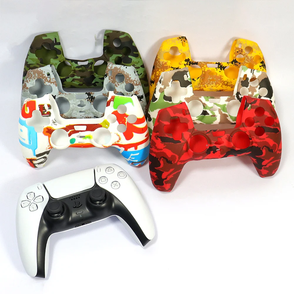 Housing Silicon Protection Camouflage Game Case Cover Bag Wireless Gamepad Controller