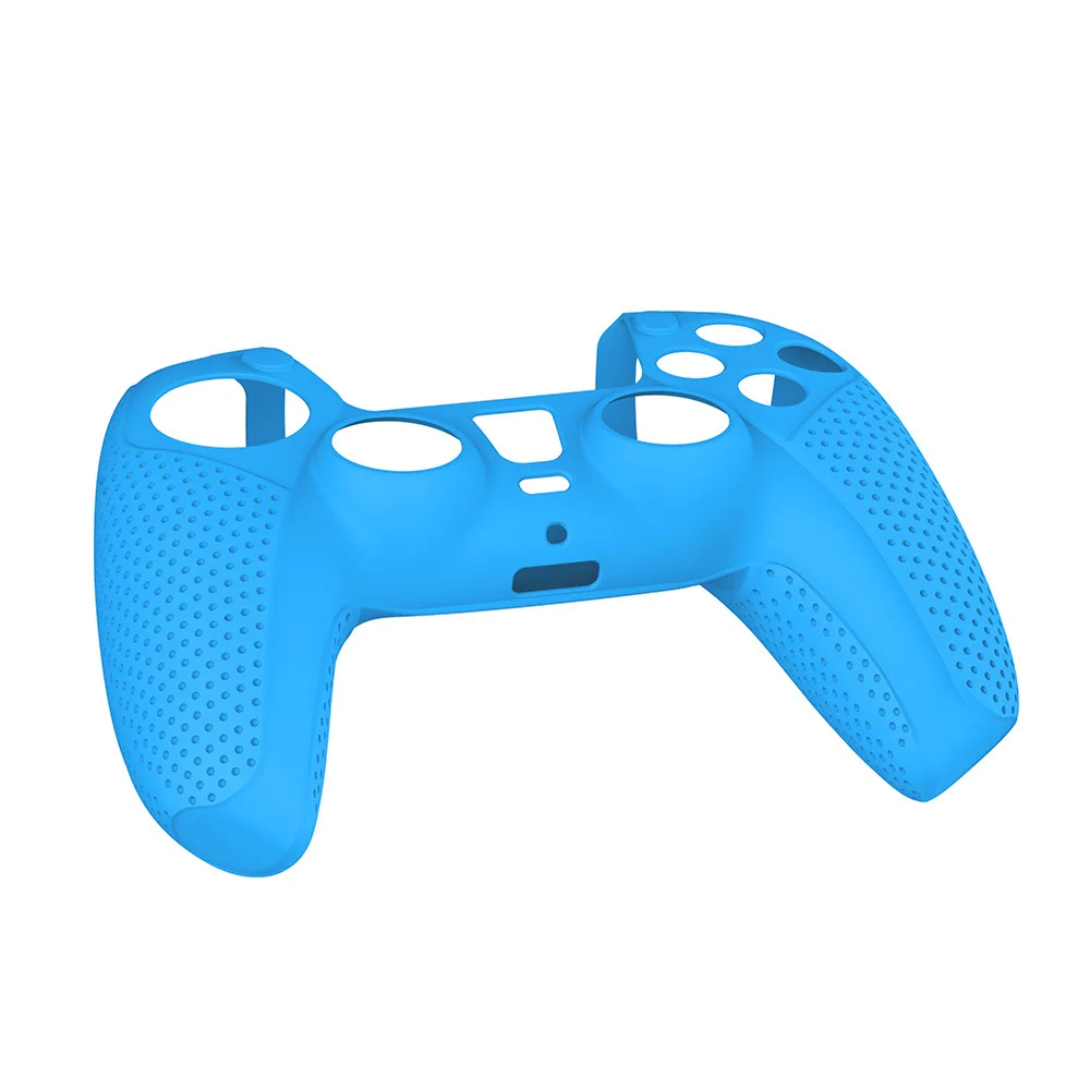 Soft Silicone Gel Rubber Case Cover for PS5 Controller Silicone Skin Cover for PlayStation5 - Gallery Image 2