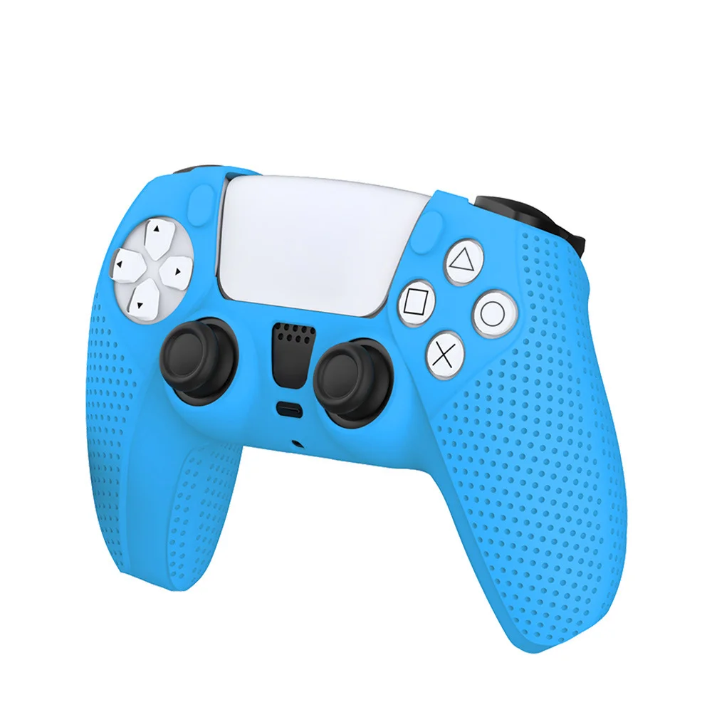 Soft Silicone Gel Rubber Case Cover for PS5 Controller Silicone Skin Cover for PlayStation5 - Gallery Image 3