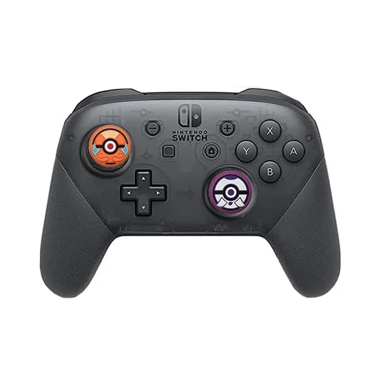 Pro Ergonomic Silicone Analog Thumbstick Grip Protective Caps Set - Gallery Image 3