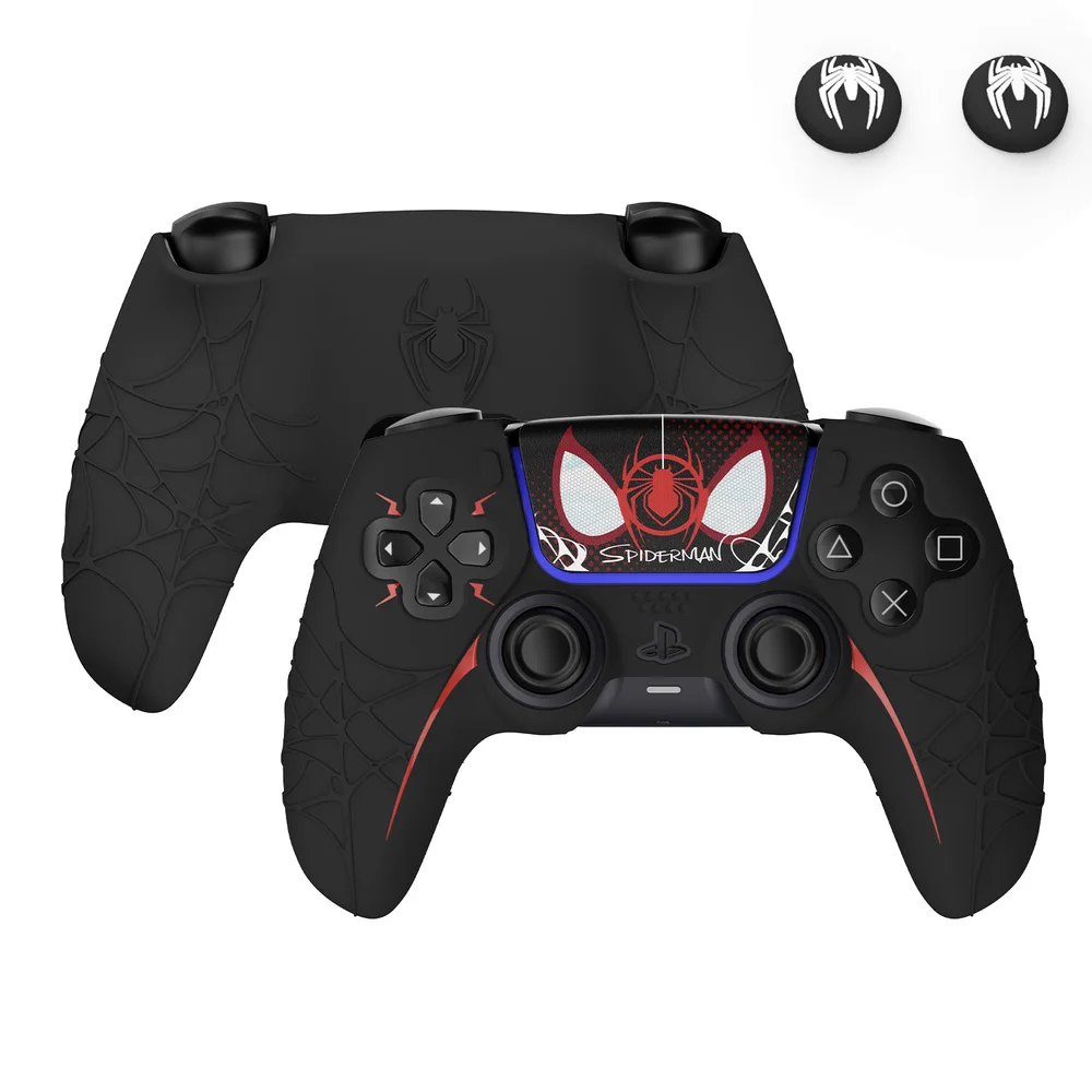 Anti-Slip Silicone Cover Case Soft Rubber Protector Skin for PS5 Dualsense Edge Controller - SKU Option 7