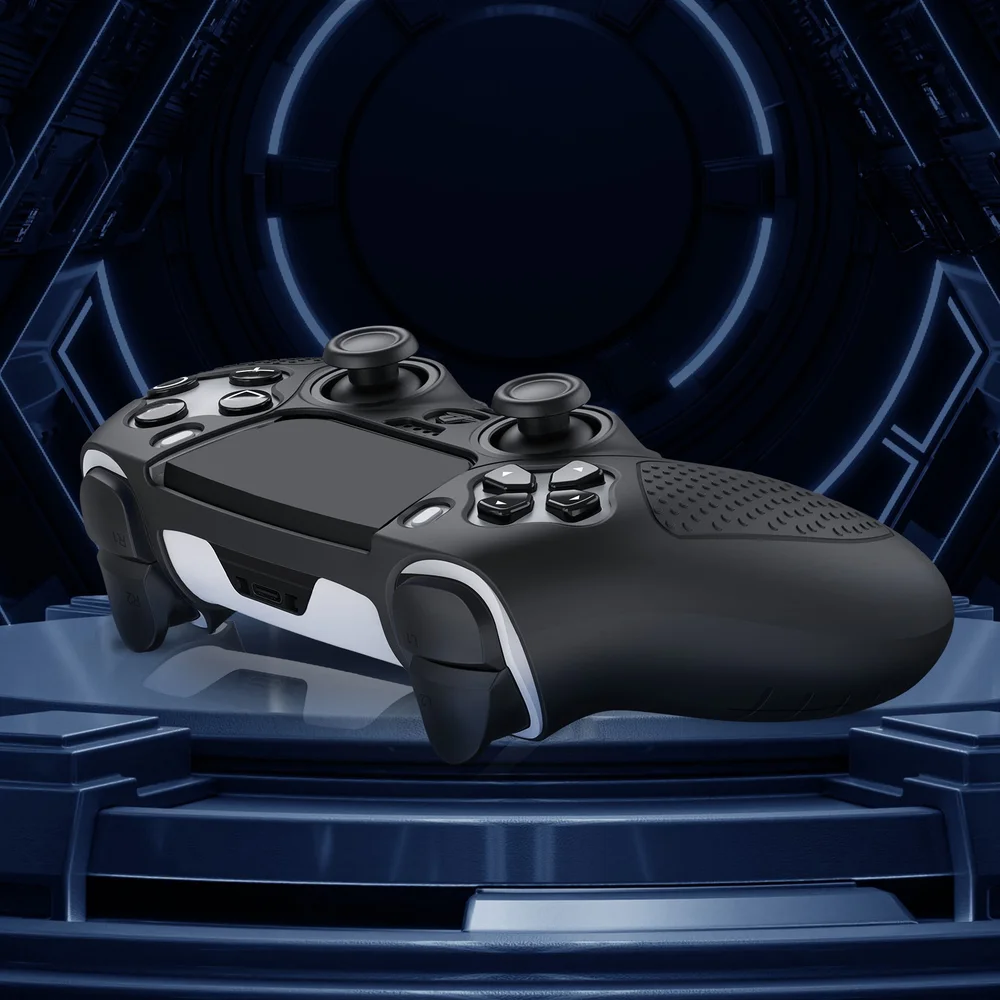 Anti-Slip Silicone Cover Case Soft Rubber Protector Skin for PS5 Dualsense Edge Controller - Gallery Image 4