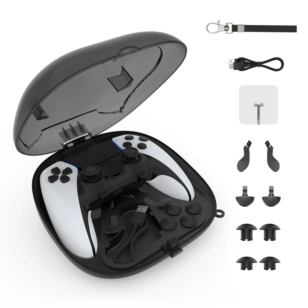 Protective Case for PS5/PS5 Edge Controller Hard Shell Joystick Protector Protective Travel - SKU Option 1