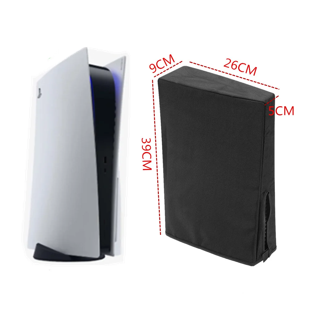 Anti-Scratch Breathable Fabric Dust Cover Sleeve for PS5 Slim & PS5 Pro Console - SKU Option 1