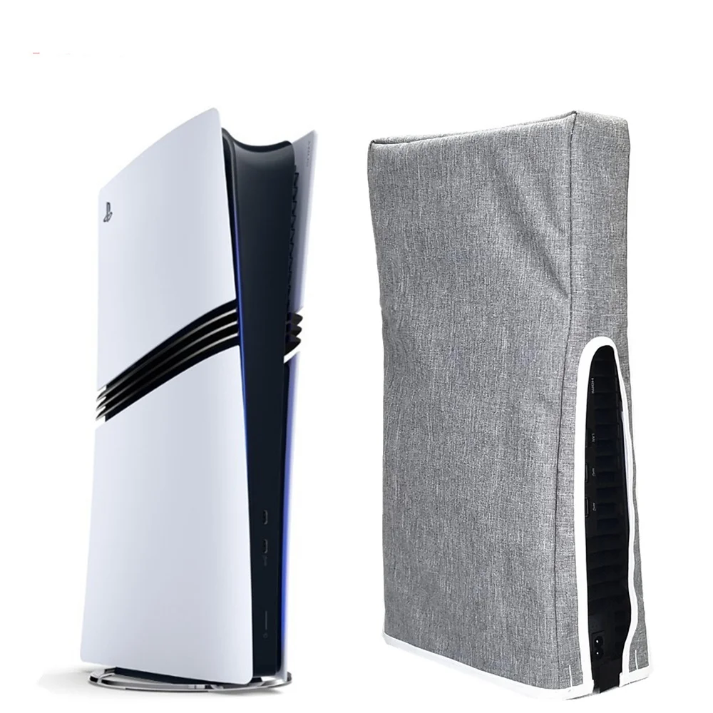 Anti-Scratch Breathable Fabric Dust Cover Sleeve for PS5 Slim & PS5 Pro Console - SKU Option 2