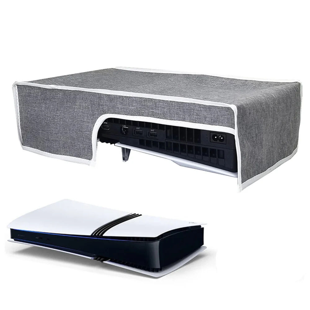 Anti-Scratch Breathable Fabric Dust Cover Sleeve for PS5 Slim & PS5 Pro Console - SKU Option 4