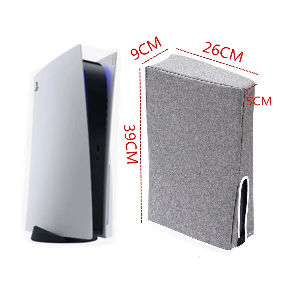 Anti-Scratch Breathable Fabric Dust Cover Sleeve for PS5 Slim & PS5 Pro Console - SKU Option 5