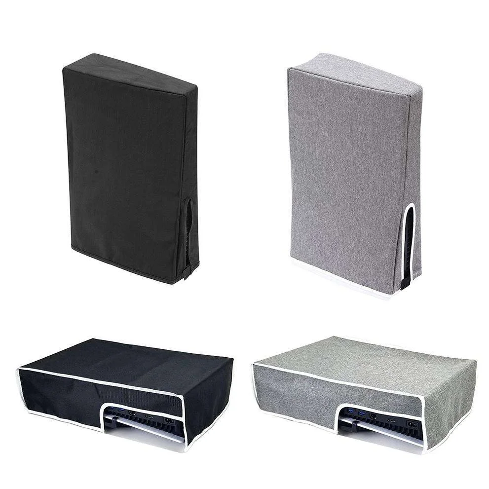 Anti-Scratch Breathable Fabric Dust Cover Sleeve for PS5 Slim & PS5 Pro Console