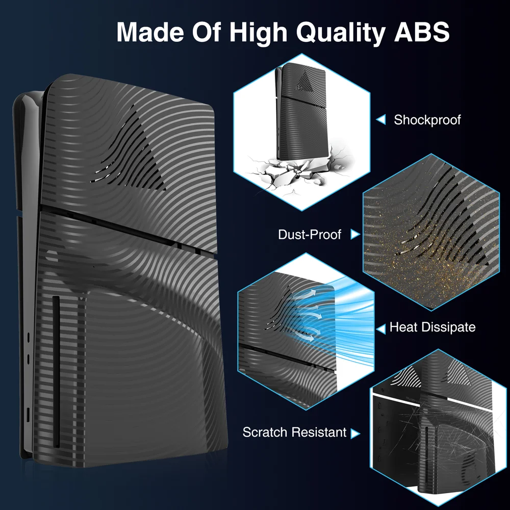 Anti-Scratch Dustproof Protective Premium ABS Replacement Slim Panels Faceplate Cover for - Gallery Image 3