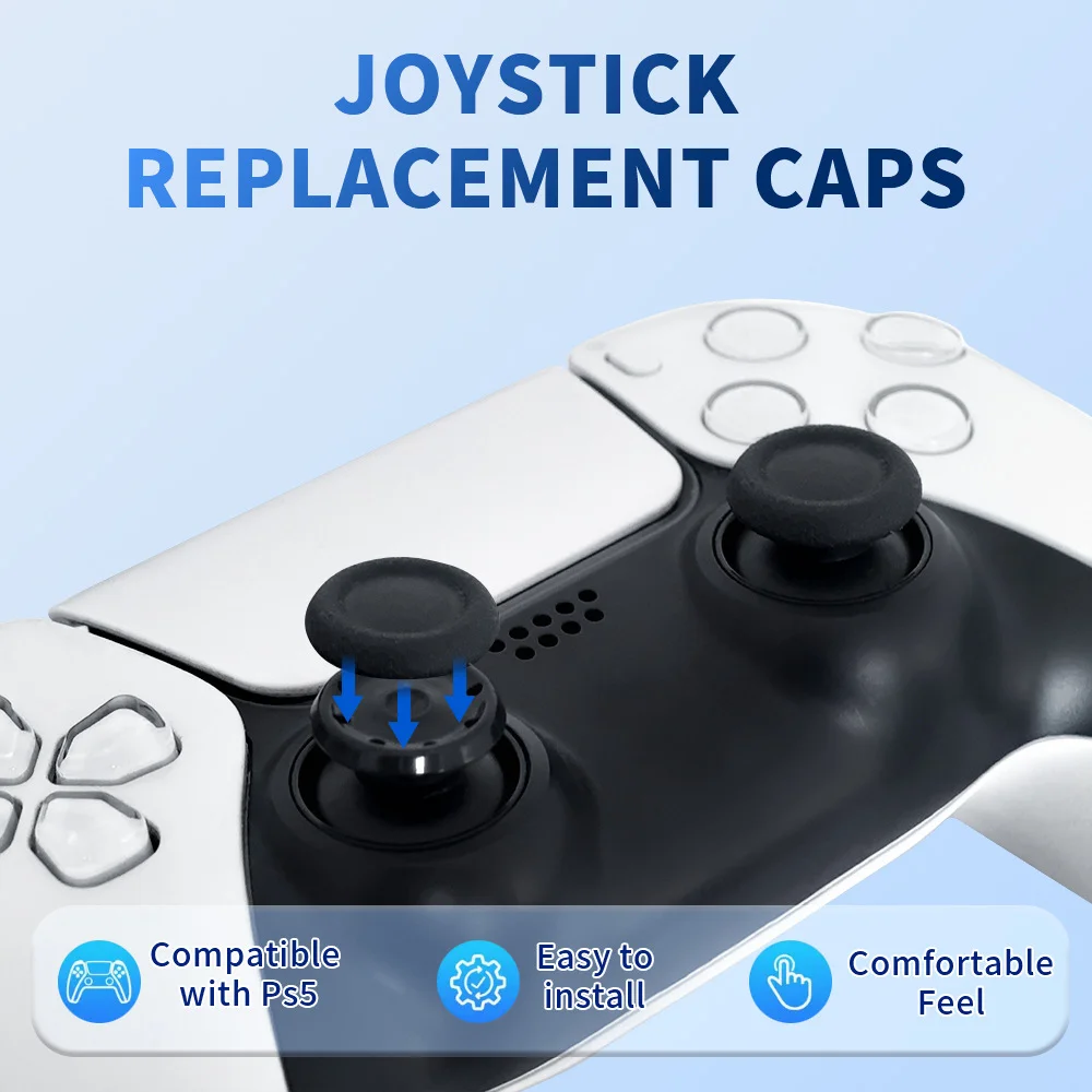 Tool-Free Quick Replacement Thumbstick Mushroom Head Caps - Gallery Image 4