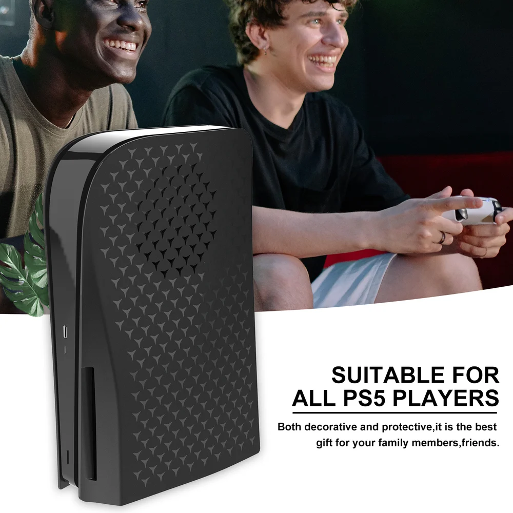 PS5 Shell Case Custom Faceplate Console Replacement Plates Cover for PS5 Playstation Disc - Gallery Image 4