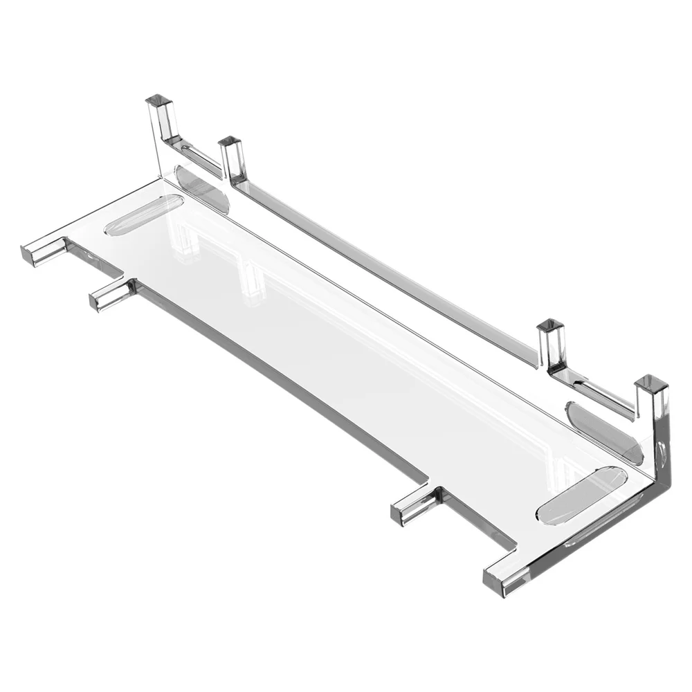 Horizontal Stand Transparent Acrylic Stand for PS5 Slim Disc Digital Version - Gallery Image 3