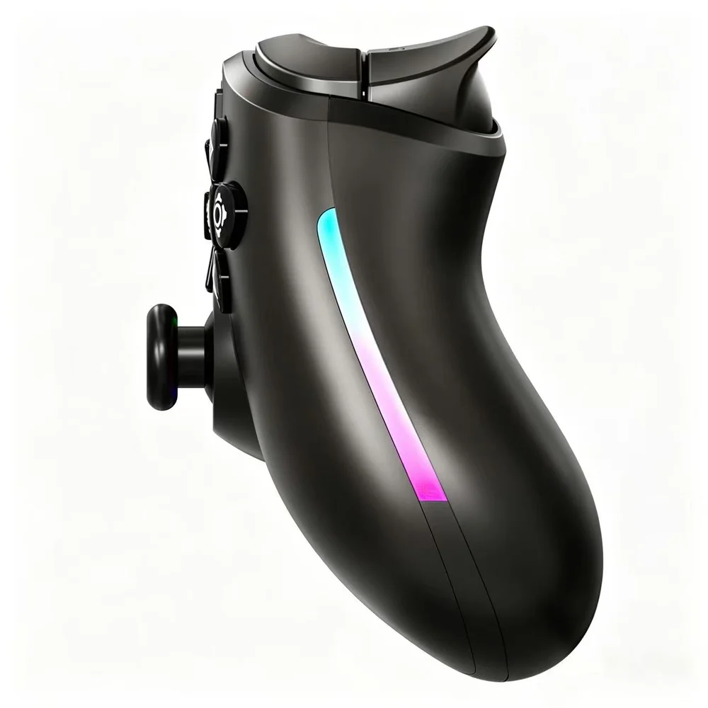 Hall Trigger Joystick RGB Rear Buttons Dual Vibration 6-Axis Wireless Gaming PS4 Controller - Gallery Image 5