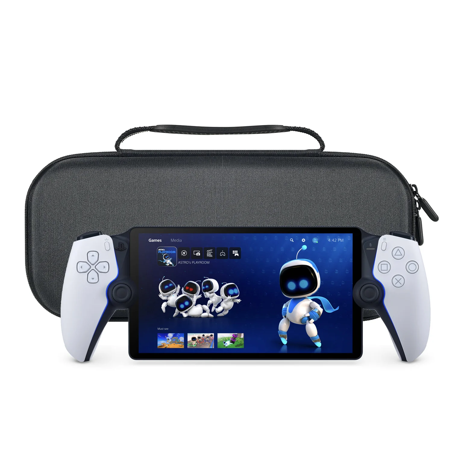 Shockproof Waterproof EVA Hard Travel Carrying Case for PlayStation Portal