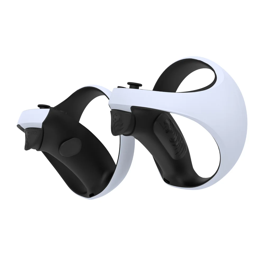 Anti-Slip Silicone Pad Sweatproof Trigger Extender Pad Cover Accessories Kit for PS VR2 Sense