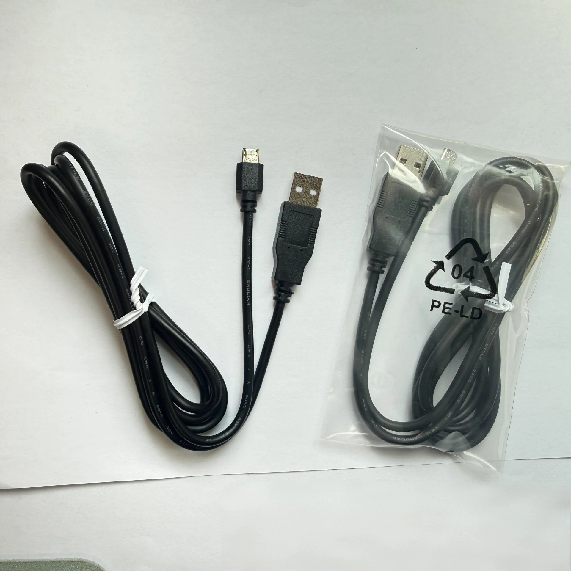 High-Speed Micro USB Controller Fast Charging Cable with Ferrite Core for PS4