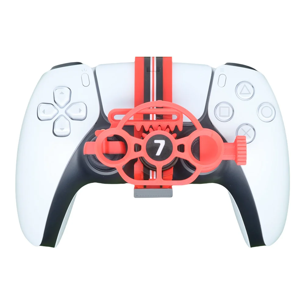 Mini Gaming Racing Steering Wheel Auxiliary Controller for PS5 & PS4 - Gallery Image 6