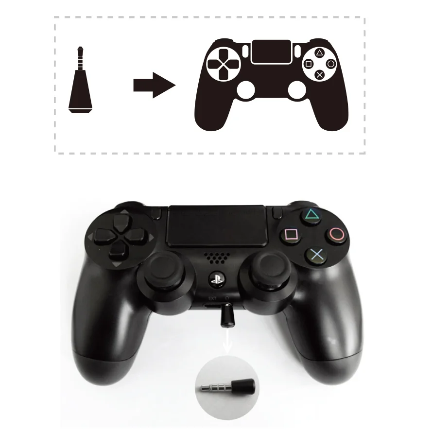 USB PS4 BT Adapter Dongle Connect Headset Mic Wireless for PC Airpod Buds PS4 - Gallery Image 4