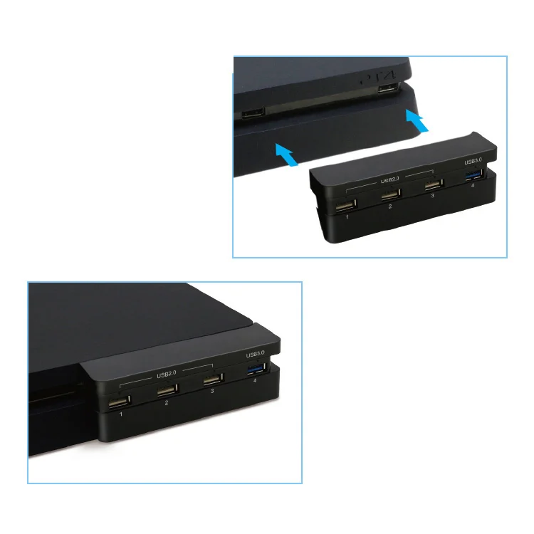 USB 2.0 Hub USB 3.0 Hub for PlayStation 4 PS4 Slim Game Console Game Accessories - Gallery Image 3